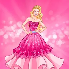 play Blondie in het roze